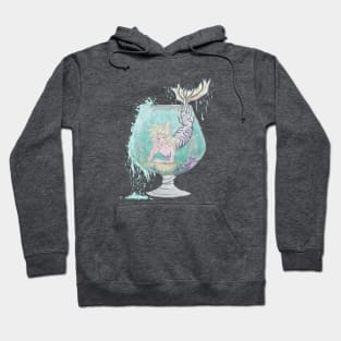 Mermaid toast in the vast ocean Hoodie